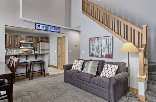 Boyne Falls Condo | Truly Slopeside on Boyneland - 5BR | Ski Locker with Boot Heater | Fireplace