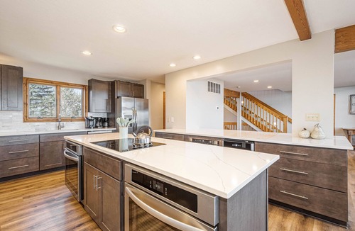 Mountainside House | Under the Stars: Private Indoor & Outdoor Pools, 2 Hot Tubs, & BIG Lake