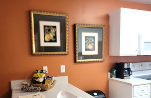 St. Andrews House | Unplug and Enjoy a cozy home with a backyard patio, grill, and free Wi-Fi.