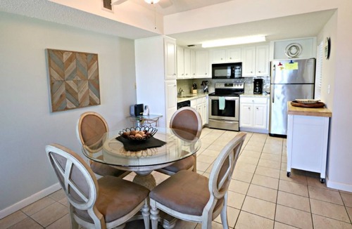 Crescent Beach Apartment | Updated, Ground Floor, STEPS from the Beach, Pool, Boat Ramp and Fishing Pier on