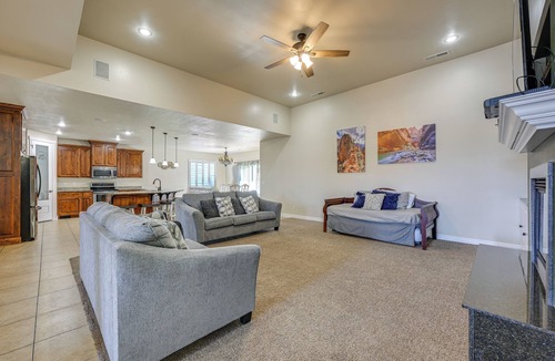 Hurricane House | Utah Retreat w/Heated Pool, Grill & Fire Pit!