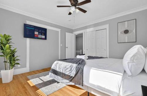 St. Elizabeth's Apartment | Vintage 5BR apt in Boston with Free Parking