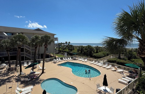 North Forest Beach Condo | Wake Up ON the Ocean and Across the Street From Coligny Plaza!
