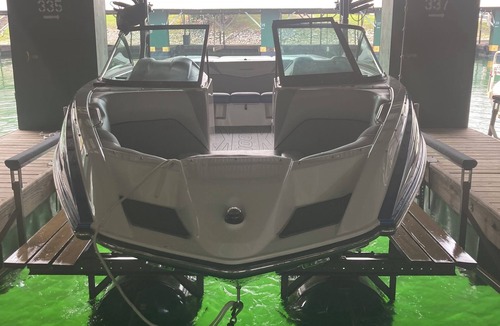 Byrdstown Boat Rental | Wakeboarding boat with me as a driver.