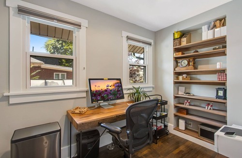 Berkeley House | Want to try out a SleepNumber® Bed? With walkable coffee shops and dining on Tennyson Street only steps away, this home blends modern comfort with an unbeatable location.
