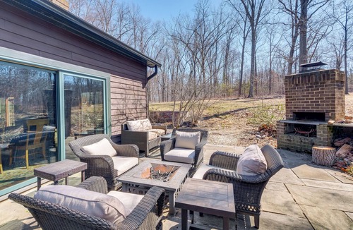 Tuscarora Cottage | Waterfront Cabin on 32 Acres in Leesburg!