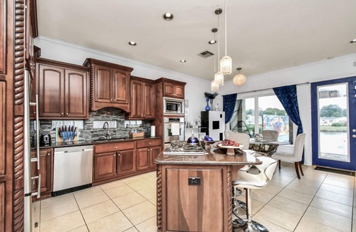 El Lago Villa | Waterfront NASA: Heated Pool & Ultimate Game Room