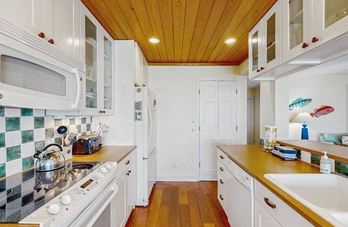 South Beach House | Waterfront Vacation Home with Pool & Huge Deck - Walk to Beach