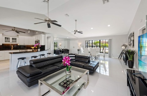 Marco Island House | Waterview 3 ensuite home with pool nHGTV chose as ideal vacation home!