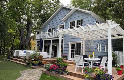 Ypsilanti House | We call it Urban Paradise- spacious home in Ypsilanti with lots of outdoor fun.
