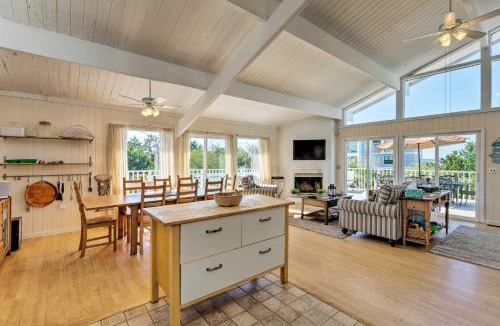 West Hampton Dunes House | Westhampton Beach Home with Deck and Ocean Views!