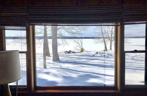 St Germain Cabin | Where eagles soar, the sun sets low, the deer are friendly.