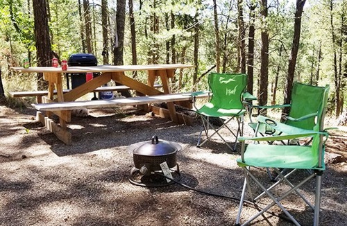 Mayhill RV Rental | Wild Horses Glamping Tipi Teepee CLOUDCROFT NM