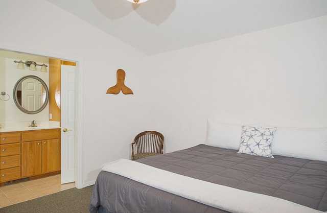 Explore Beverly Beach in this charming three bedroom moments from the beach!