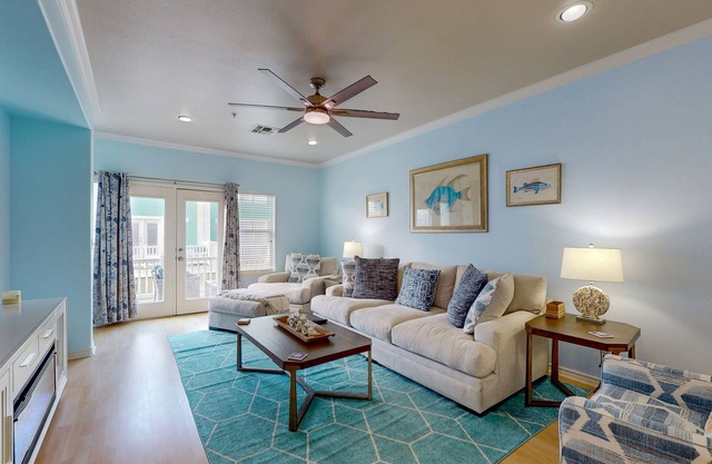 Gulfside Getaway | Large Balcony, Pool & Hot Tub | Walk to Beach