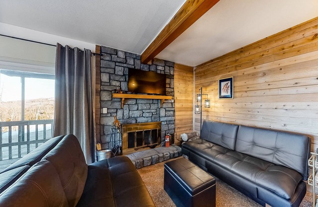Inviting mountain condo w/ wood-burning fireplace, free WiFi, & great location