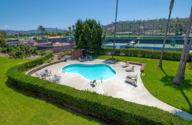 Private Balcony Overlooking Pool | Gated Parking