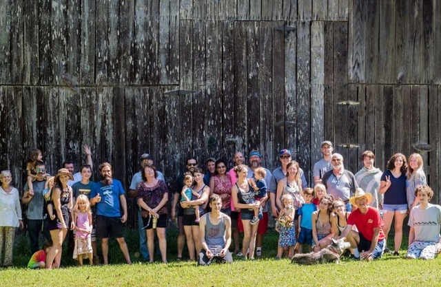 Shaggy Bark Camping7. A more private camping experience. The 75 acre Walker Farm