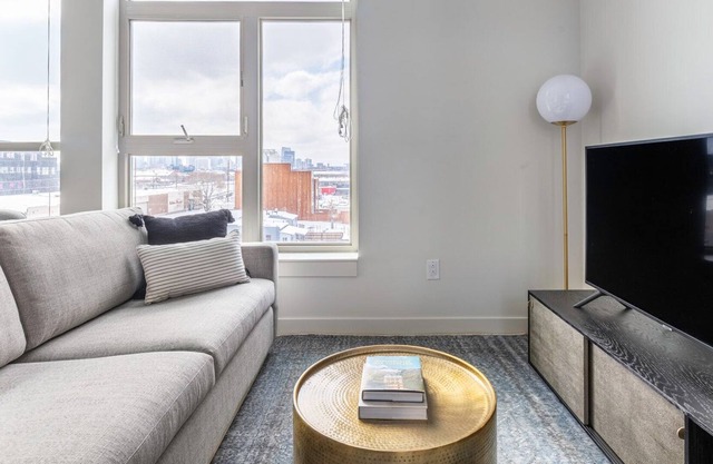 Sleek RiNo Studio w/ Gym, Roof Deck, in Brewery District, by Blueground