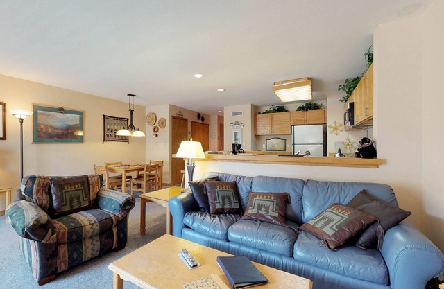 Spacious Ground-Level Condo with Ski Views, Shared Pool and Hot Tub