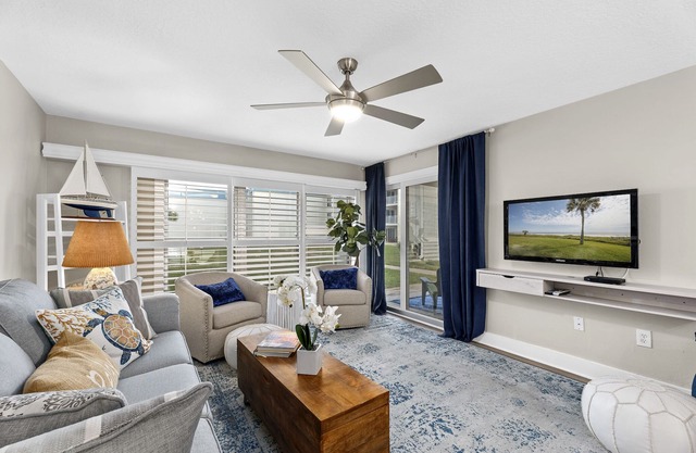 Tradewinds 101 | Beachfront Condo with Patio, Pool View and Beach Access