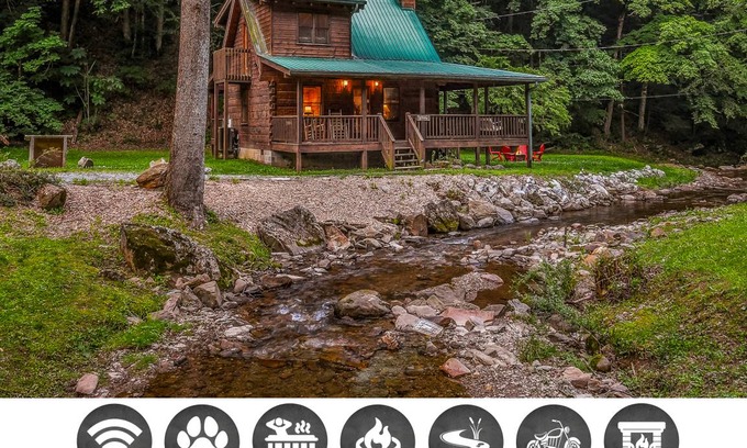 Townsend Cabin | 119 m² Cabin ∙ 2 bedrooms ∙ 7 guests