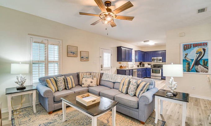 Fort Morgan House | 119 m² House ∙ 3 bedrooms ∙ 10 guests