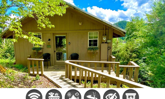 Townsend Cabin | 53 m² Cabin ∙ 1 bedroom ∙ 4 guests