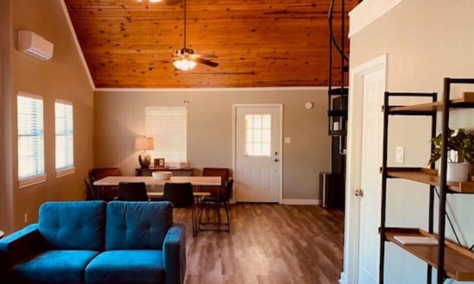 Camp Wood House | 8 Acre Private River Front Sleeps 17-Nomad Ranch