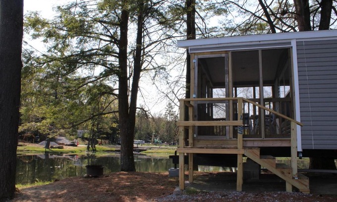 Corinth Resort | Alpine Lake Lakefront Park Model 1