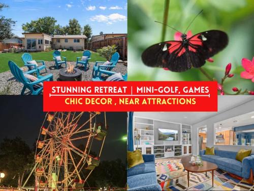 South Westminster House | Coffee Themed - Cozy Family Getaway - Sleeps 12 - Mini Golf BBQ Yard