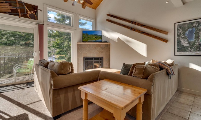 Carnelian Woods House | Forest Retreat: 3 BR, 2 BA Townhouse in Carnelian Bay, Sleeps 8
