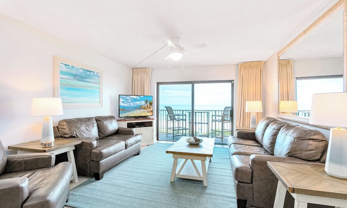 Port Canaveral Condo | Gorgeous Oceanfront Corner Unit Condo w/Dual Balconies & Panoramic Views! π΄