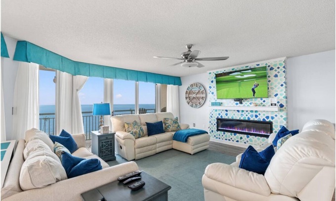 Windy Hill Condo | High Life! Oceanfront Penthouse - Billiards, Arcade, Nursery, Pool & Lazy River