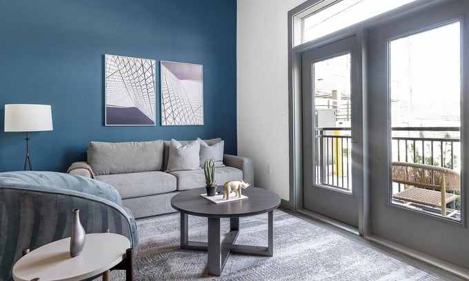 MLK Apartment | Landing | Chic 1BD, Yoga Studio, Rooftop Lounge