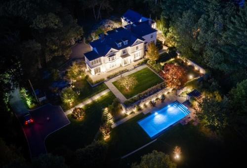 Dedham House | Lavish Boston Mansion Pool, Gardens, Games, Pond!