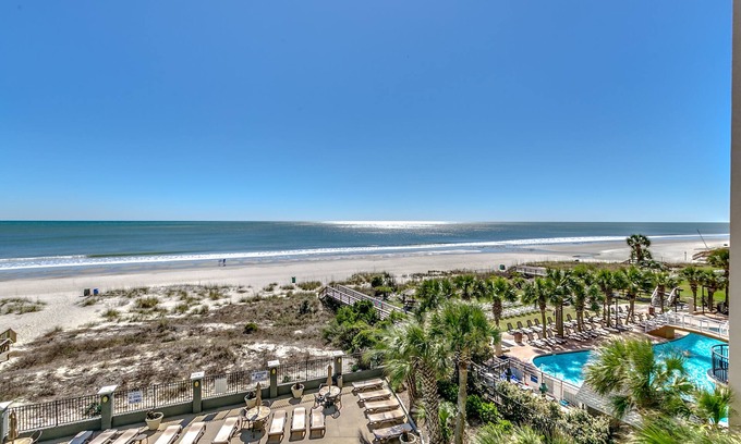Myrtle Beach Condo | Luxury Oceanfront Three Bedroom Two Bath Condo at Carolina Dunes! (3nd Floor)