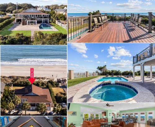 Golden Mile House | Posh Ocean Front: Huge Private Pool, Yard, Spa, Patio & Deck, BBQ, Game Room with 4 En-Suite Bathrooms