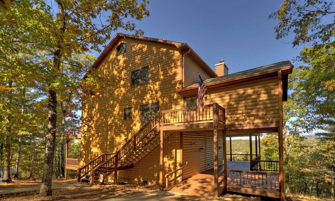 Morganton Cabin | Private Location, Pool Table, Foos Ball, Hot Tub