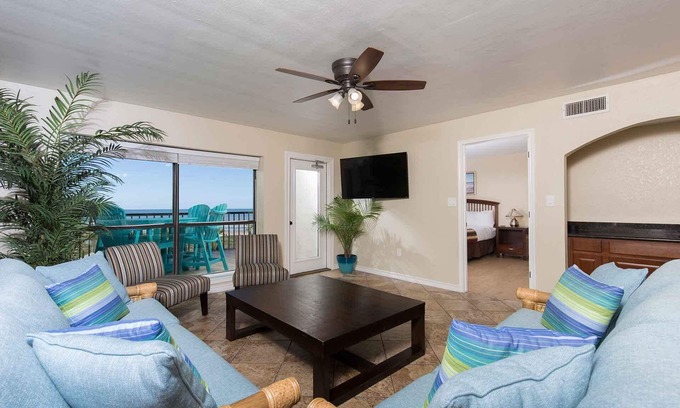 South Padre Island Condo | Saida IV 501 - Condo with Spectacular Ocean Views, Wet Bar, BBQ, Private Balcony