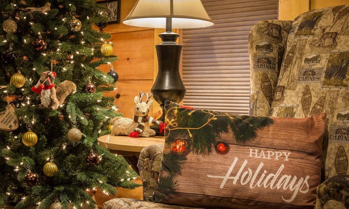 Gatlinburg - Pigeon Forge Cabin | Secluded 2 Bed, Hot Tub, Pool Table, Fire Pit. Holiday Getaway!