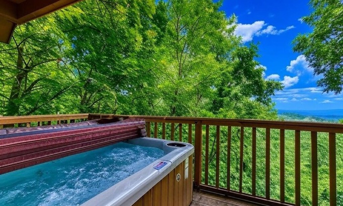 Chalet Village Ski Chalet | Serenity Heights - AWESOME VIEWS, Hot Tub, $685 FREE tickets each paid day!