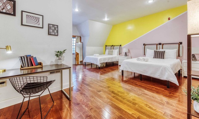 Midtown Village Apartment | Sosuite | 2BR Apt w Shared W/D, En-Suite Baths