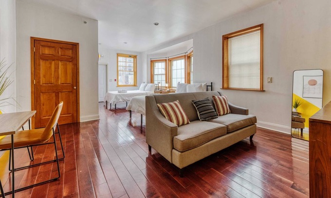 Midtown Village Apartment | Sosuite | 2BR Apt w Shared W/D, En-Suite Baths
