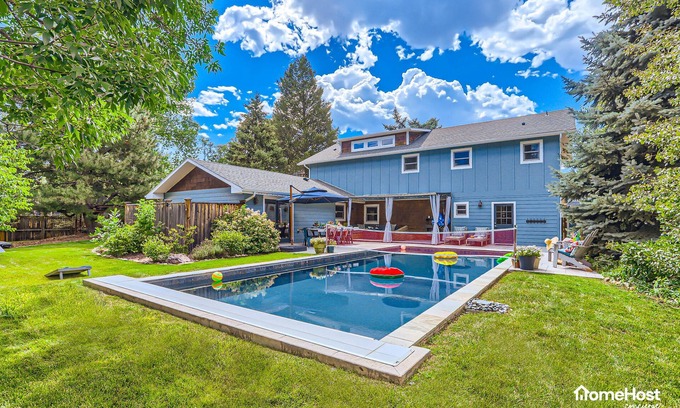 Old North Boulder House | Stunning Family-Friendly Home with Pool! 10-Min to CU Campus & Downtown