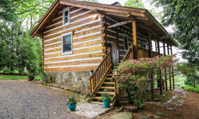 Meadows Of Dan Cabin | Touche` Too Cabin by Buffalo Mtn Getaway