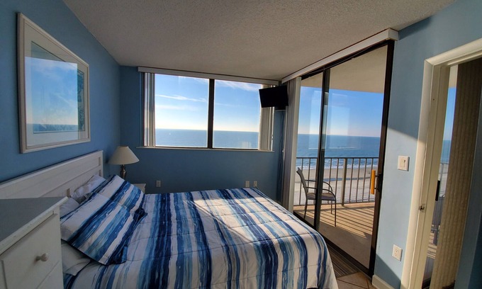 Crescent Beach Condo | Wonderful 2BR/2BA-Top Floor-Oceanfront Corner Unit - Vacation Fun Awaits!