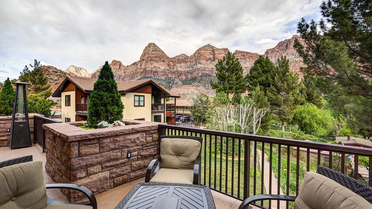 Photo of Patio Balcony in Zion National Park South Entrance