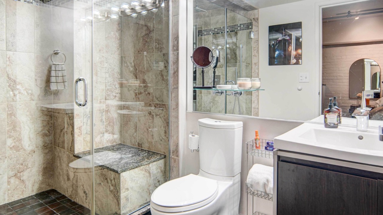 Photo of Bathroom in Downtown Cleveland
