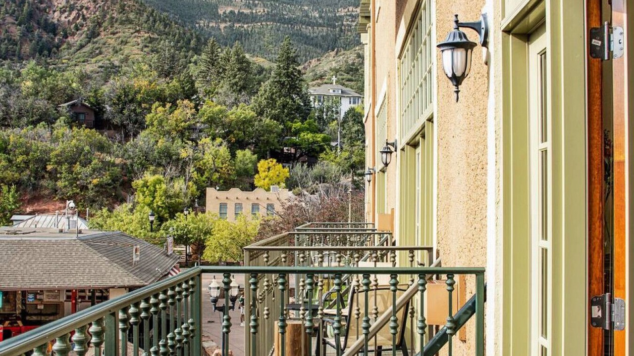 Photo of Patio Balcony in Manitou Springs Historic District